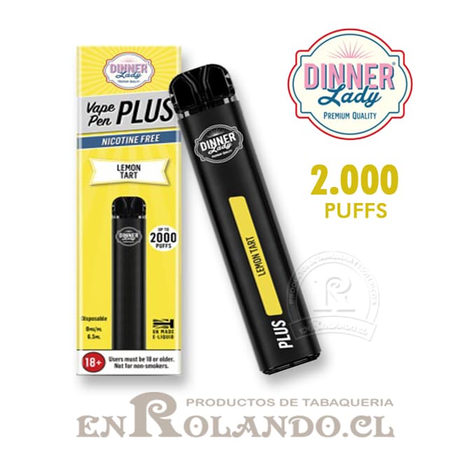 Vape Pen Plus - Tarta de Limón 2.000 Puffs