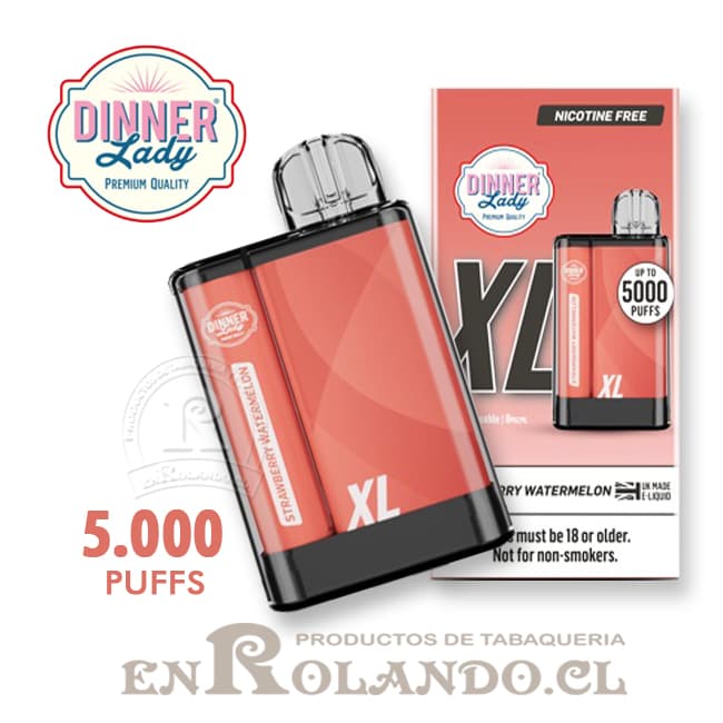 Vape Pen XL - Sandía - Fresa 5.000 Puffs