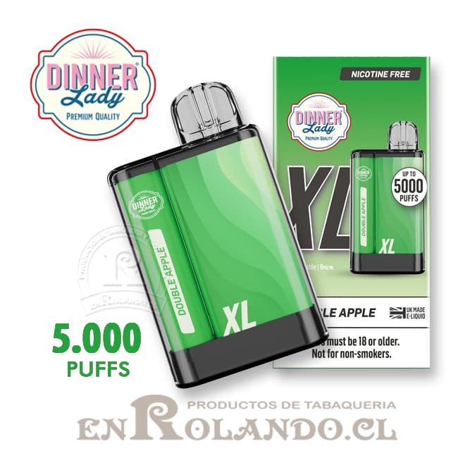 Vape Pen XL - Doble Manzana 5.000 Puffs
