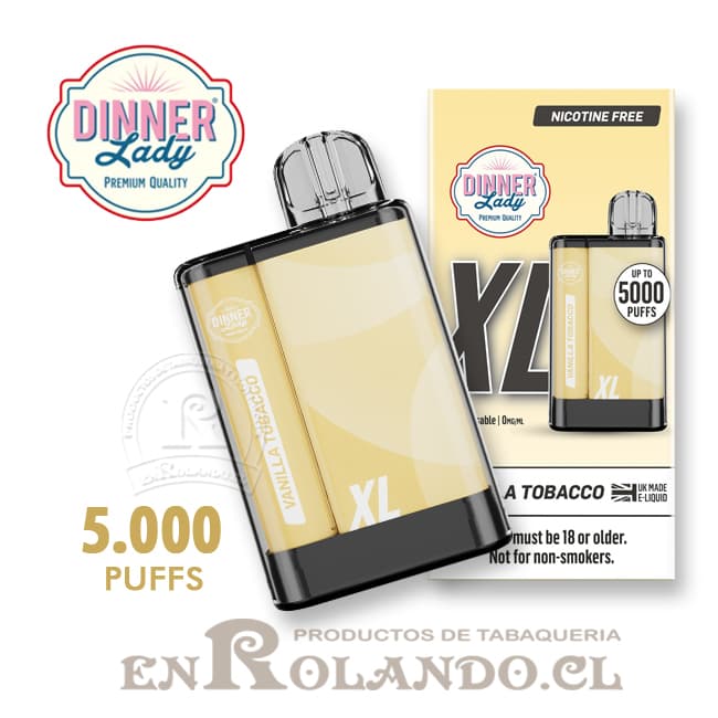 Vape Pen XL - Vainilla Tabaco 5.000 Puffs