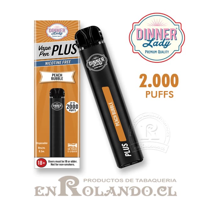 Vape Pen Plus - Burbuja de Durazno 2.000 Puffs