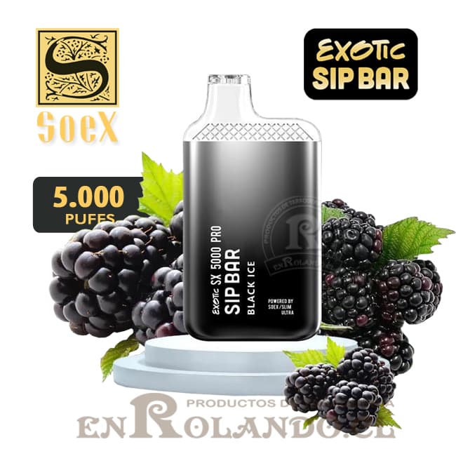 Vape Exotic Sip Bar - Black ICE 5.000 Puffs
