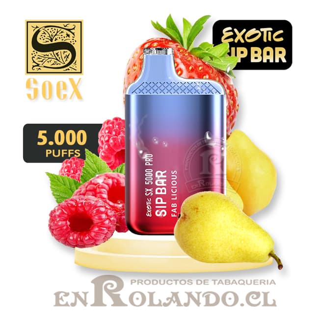 Vape Exotic Sip Bar - Fablicious 5.000 Puffs