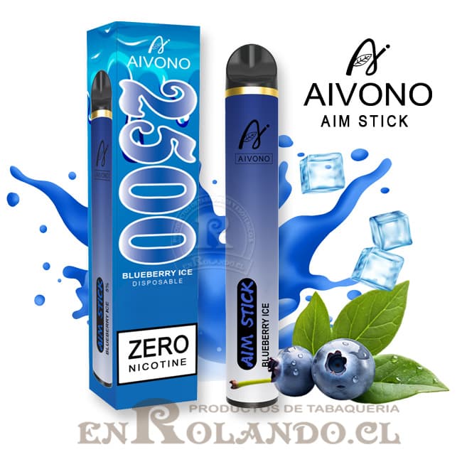 Vape Aivono - Arándanos ICE 2.500 Puffs