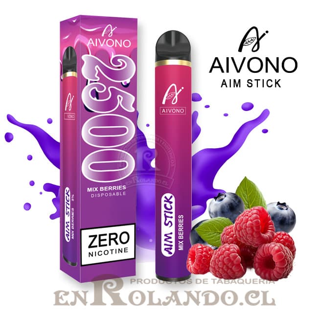 Vape Aivono - Mix Berries 2.500 Puffs
