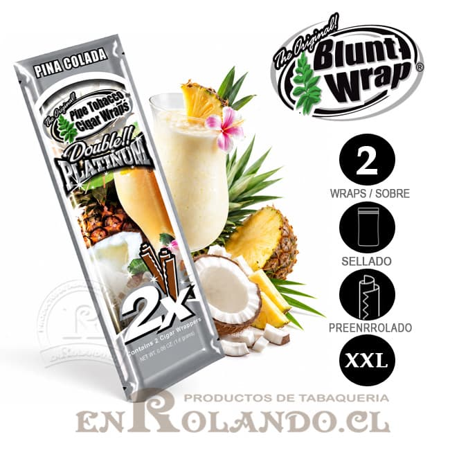 Blunt Wrap Platinum Piña Colada