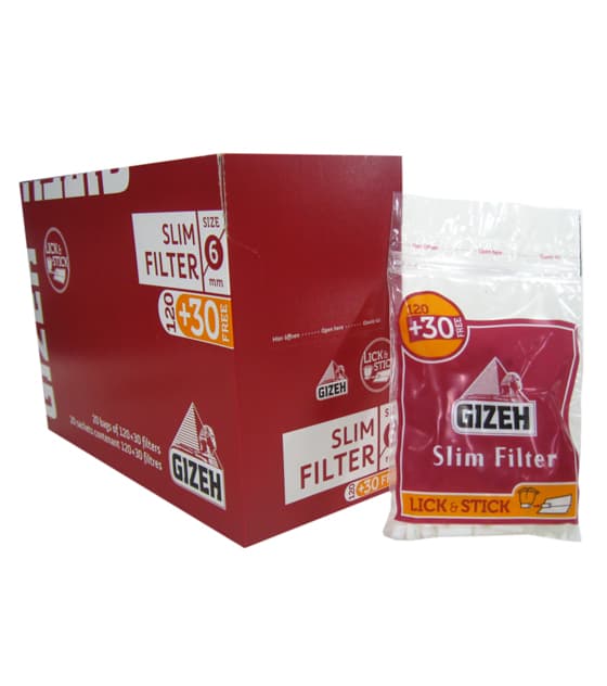 Filtros Gizeh Slim Engomado