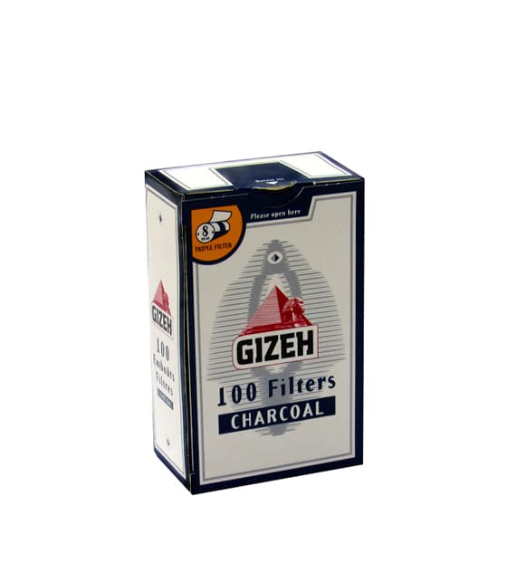 Filtros Gizeh de Carbón Activado - Cajetilla