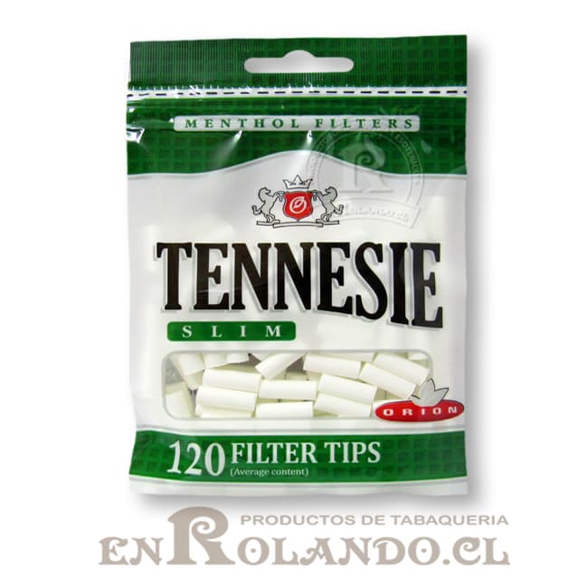 Filtros Tennesie Menthol Slim - Bolsa
