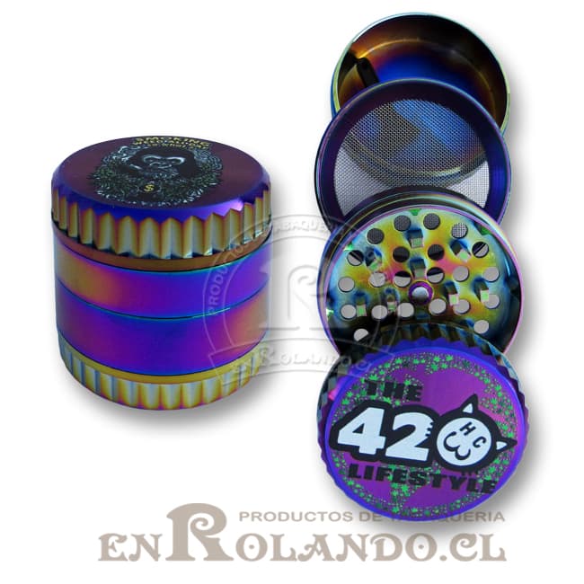 Moledor Tornasol Metal - 3 pisos #4145