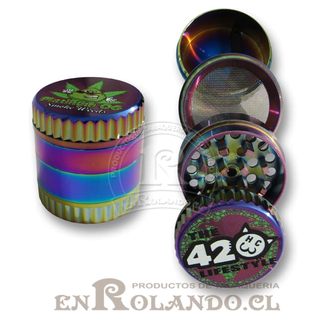 Moledor Metal Diseños - 3 pisos #4745
