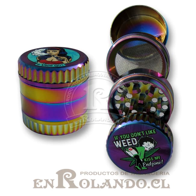 Moledor Metal Diseños - 3 pisos #4744