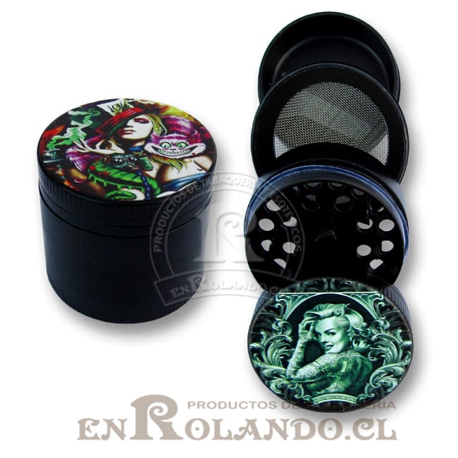 Moledor Metal Diseños - 3 pisos #7742