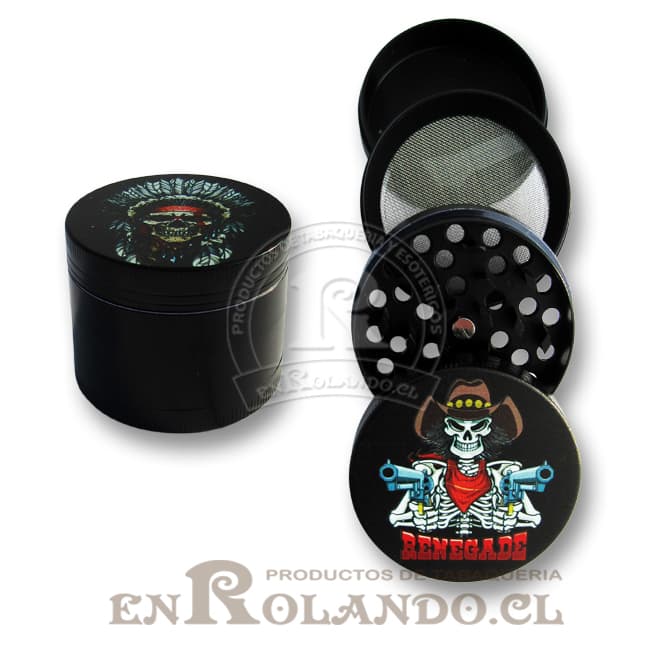 Moledor Metal Diseños - 3 pisos #0641